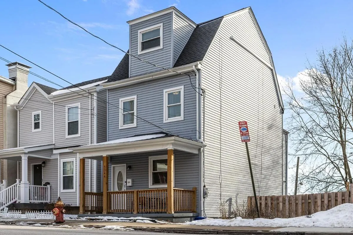 Tatil Evi 4Bd Modern Bauhaus Home II Bbq & Prime Location Pittsburgh