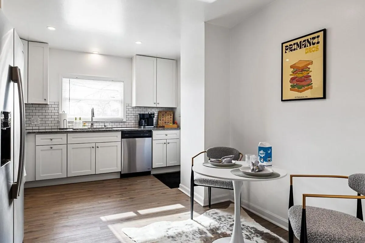 Tatil Evi 4Bd Modern Bauhaus Home II Bbq & Prime Location Pittsburgh ABD